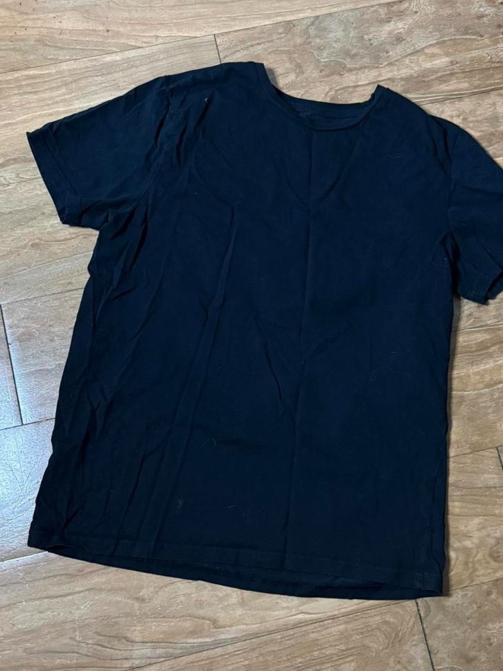 Forever 21 Men's Black Short Sleeve Crew Neck T‑Shirt